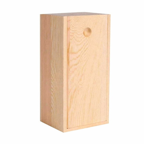 Shoreew Natural Wood Storage Box Drawer Lid Design Handmade Versatile And Durable Organizer Delicate Texture Storage Solution