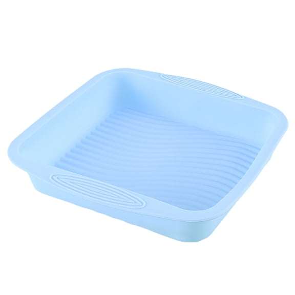 Shoreew Non-Stick Cake Pan Food Grade Silicone Square Heat-Resistant Easy-to-Clean Baking Mould Bread Supply