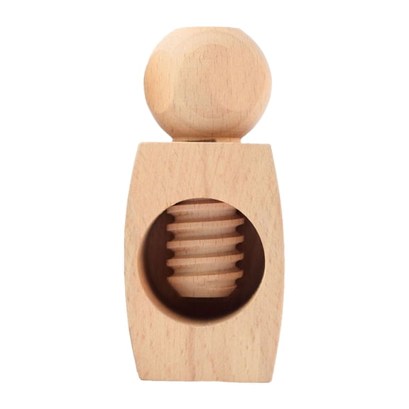 Shoreew Nutcracker Wood Walnut Cracker Labor-saving Healthy Walnut Sheller Easy Grip Nut Opener Kitchen Walnut Gadget