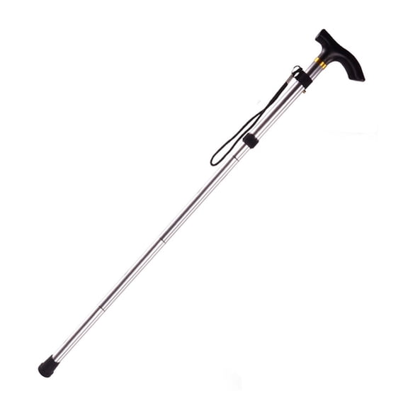 Shoreew Outdoor Folding Trekking Pole with Ergonomic Handle Portable Lightweight Men Women Seniors Travel Collapsible Walking Stick Climbing Crutch Cane