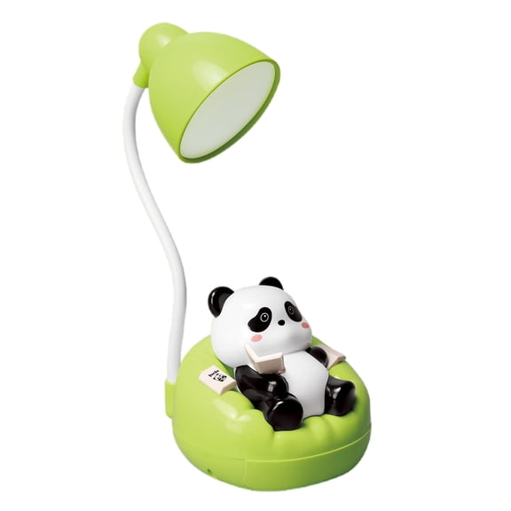 Shoreew Panda Night Light LED Desk Nightstand Reading Lamp with Drawer Dimmable Rechargeable Panda Table Lamp for Kids' Room Bedroom