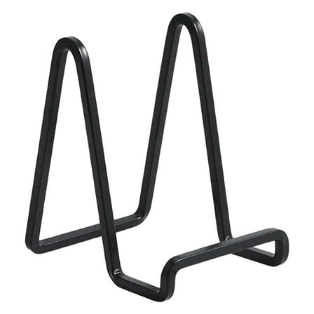 Shoreew Picture Frame Easel Display Stand High Stability Rustproof Multipurpose Tabletop Picture Stand Metal Plate Stand