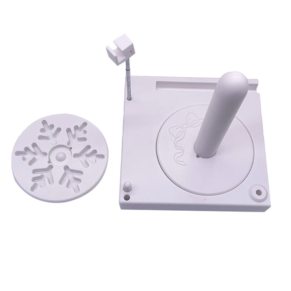 Shoreew Portable Yarn Spool Organizer Box Multi-Functional Yarn Holder Spinner with Phone Stand Detachable Crochet Caddy for Knitting Lovers