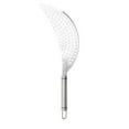 thumbnail image 1 of Shoreew Pot Strainer with Handle Stainless Steel Colander Pan Pot Strainer Basket Anti-Rust Crescent Shape Noodles Pasta Fruit Veggies Food Strainers for Home Kitchen Cafe Restaurant, 1 of 7