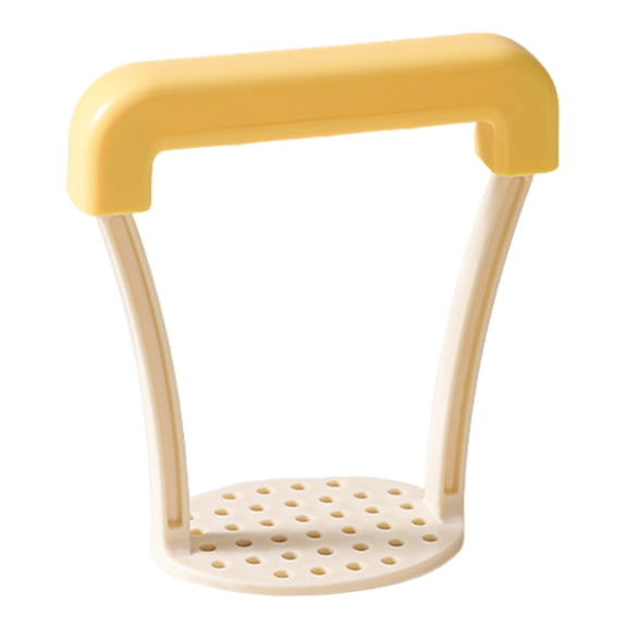 Shoreew Potato Masher with Ergonomic Handle Manual Potato Press Honeycomb Round Hole Mashed Potato Presser Multi-Functional Kitchen Tool for Bean Vegetable Fruits Avocado