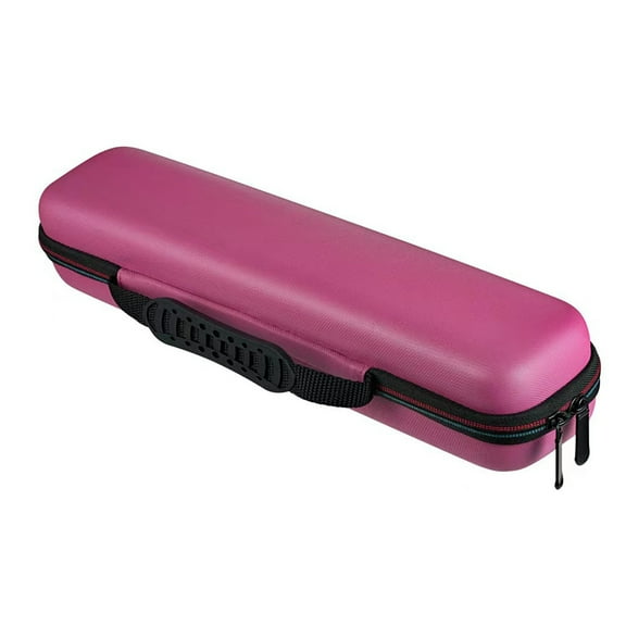 Shoreew Recorder Instrument Case Zipper Closure Shockproof Impact Resistant Straightener Storage Bag Curler Carrying Case