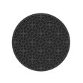 thumbnail image 1 of Shoreew Retro Patterned Silicone Coaster Heat Insulation Easy to Clean Reusable Vintage Round Soft Coaster, 1 of 7