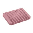 thumbnail image 1 of Shoreew Self Draining Soap Dish Silicone Soap Tray Waterfall Drainer Soap Holder for Bathroom Shower Bath Tub Kitchen Sink, 1 of 7
