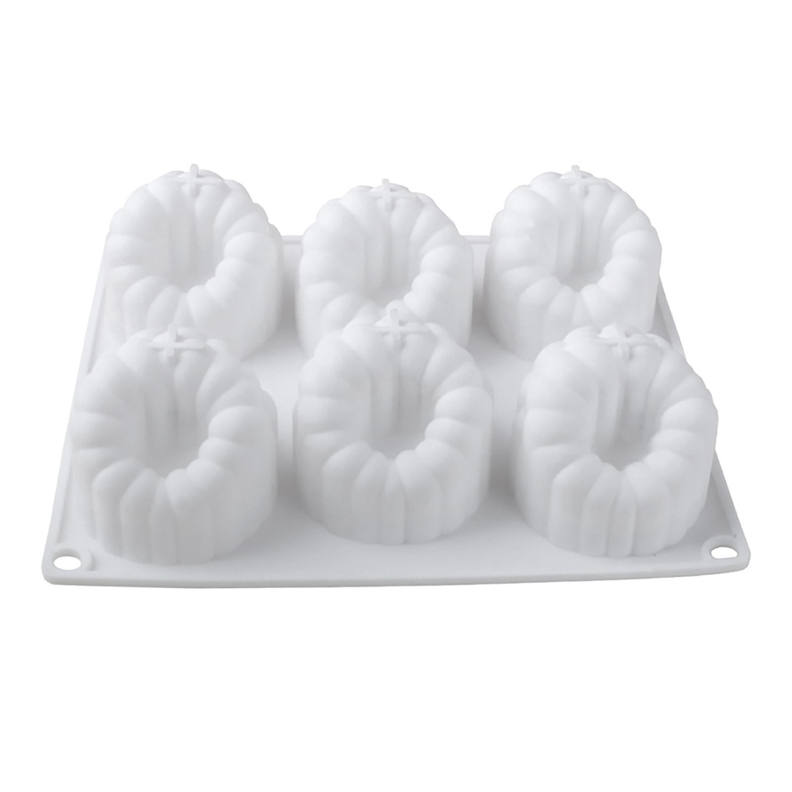 Shoreew Silicone Dessert Mold 6-Cavity Raspberry Pattern Chocolate ...