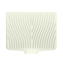 Shoreew Silicone Dish Drying Mat Heat Resistant Drain Pad Sink Mat for Kitchen Counter Quick Drying Dish Mat Multifunctional Tableware Mat