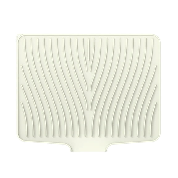 Shoreew Silicone Dish Drying Mat Heat Resistant Drain Pad Sink Mat for Kitchen Counter Quick Drying Dish Mat Multifunctional Tableware Mat