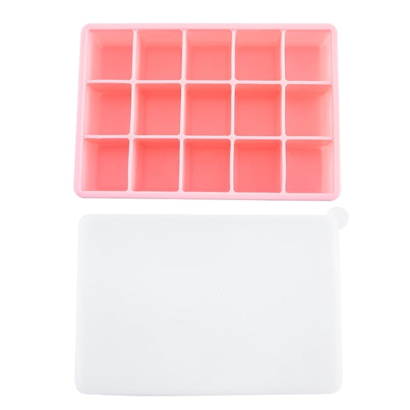 Shoreew Silicone Ice Cube Tray with Lid 15/24 Cavities Easy Release BPA Free Summer Refrigerator Cocktail Whiskey Ice Maker Press Mold Kitchen Supplies