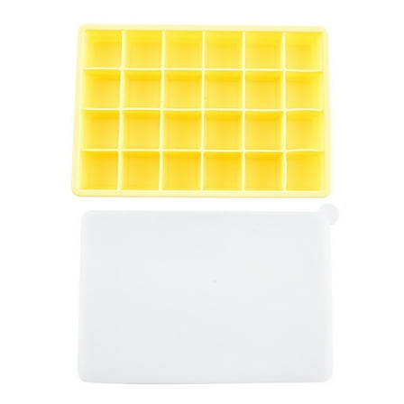Shoreew Silicone Ice Cube Tray with Lid 15/24 Cavities Easy Release BPA Free Summer Refrigerator Cocktail Whiskey Ice Maker Press Mold Kitchen Supplies