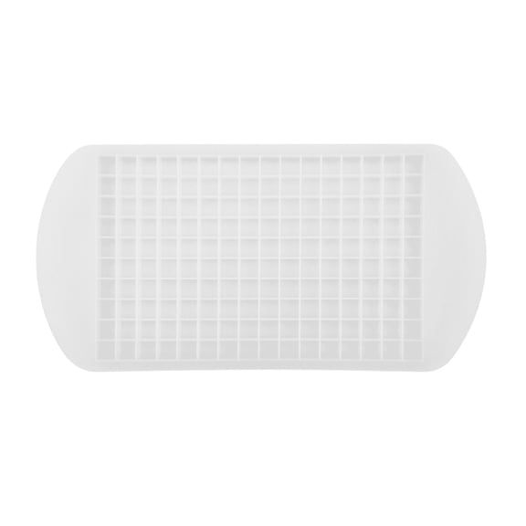 Shoreew Silicone Mini Ice Cube Tray 160 Small Cubes Visual Sensory Ice Cubes Quick Freezing Easy Deicing Perfect DIY Tool