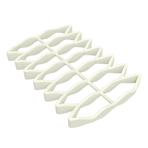 Shoreew Silicone Roasting Rack Non Stick Heat-Resistant Cooling Rack Practical Baking Rack for Pressure Cookers Air Fryers Silicone Grill Mat for Grease Draining And Even Baking