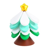 Shoreew Silicone Trivets with Stand Christmas Tree Insulation Mat Festive Pot Holders for Kitchen Dining Holiday Gift Idea