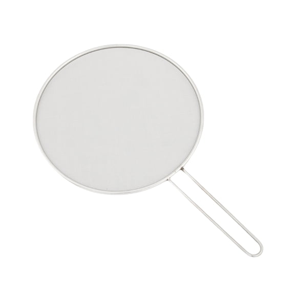 Shoreew Splatter Screen for Frying Pan Splatter Guard Mesh Stainless Steel Grease Guard Shield Cooking Oil Spill Prevention Tool