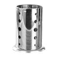 thumbnail image 1 of Shoreew Stainless Steel Chopstick Storage Barrel Knife Fork Holder Large Capacity Hollow Breathable Kitchen Utensils Storage Rack, 1 of 7