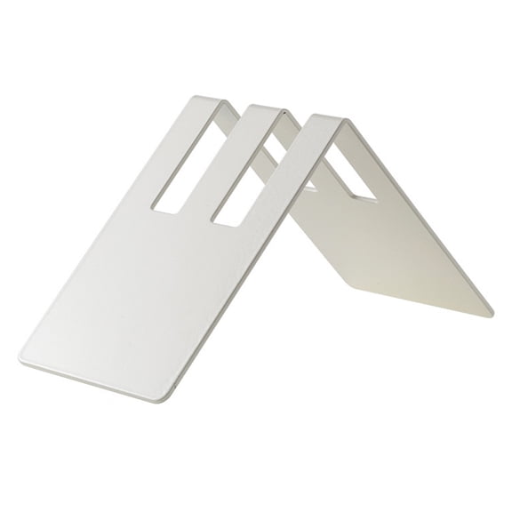 Shoreew Stainless Steel Coffee Filter Paper Holder Rack with Double Card Slot - Coffee Filter Paper Storage and Dispenser Stand for Kitchen Countertop