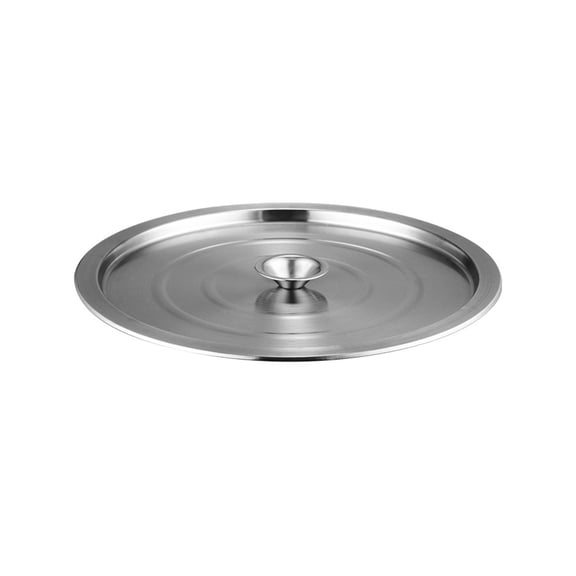 Shoreew Stainless Steel Pot Lid Universal Steam Resistant Lid Heat-Resistant Knob Handle Easy Lift Cover for Jars And Pots Kitchen Cooking Accessories