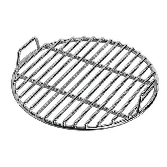 Shoreew Stainless Steel Round Grill Grate Extra Thick Replacement Cooking Grid for Charcoal Grill Campfire Even Heat Distribution Outdoor Grill Accessory
