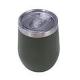thumbnail image 1 of Shoreew Stainless Steel Wine Cup with Leak-Proof Lid Hot Cold Drinks Portable Travel Cup Anti-Slip Design Insulated Thermal Mug, 1 of 7