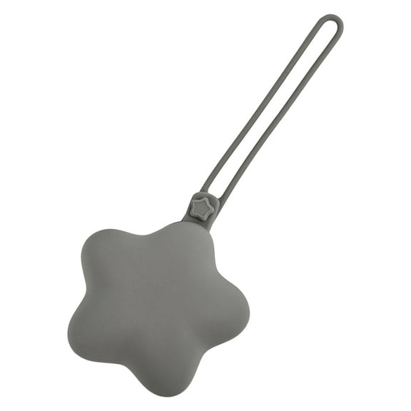 Shoreew Star Shaped Pacifier Holder Case with Hanging Rope Food Grade BPA Free Portable Silicone Pacifier Protector Case