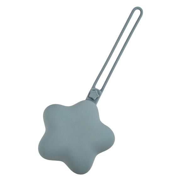 Shoreew Star Shaped Pacifier Holder Case with Hanging Rope Food Grade BPA Free Portable Silicone Pacifier Protector Case