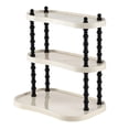 thumbnail image 1 of Shoreew Storage Rack 3 Tiers Great Load Bearing Bathroom Counter Organizer Kitchen Mug Storage Dresser Vanity Tray Cosmetics Skincare Perfume Kitchen Spice Shelf, 1 of 6