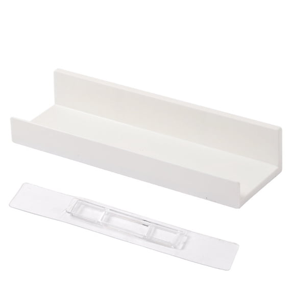 Shoreew Storage Rack Wall Mounted Punch-free Space-Saving Easy Access Heavy Duty Secure Storage Sundry Organizer