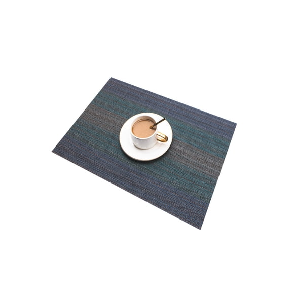 Shoreew Table PVC Placemats Dining Table Place Mats Non-Slip Dish Bowl Placement Heat Resistant Easy to Clean Table Decorative Mats