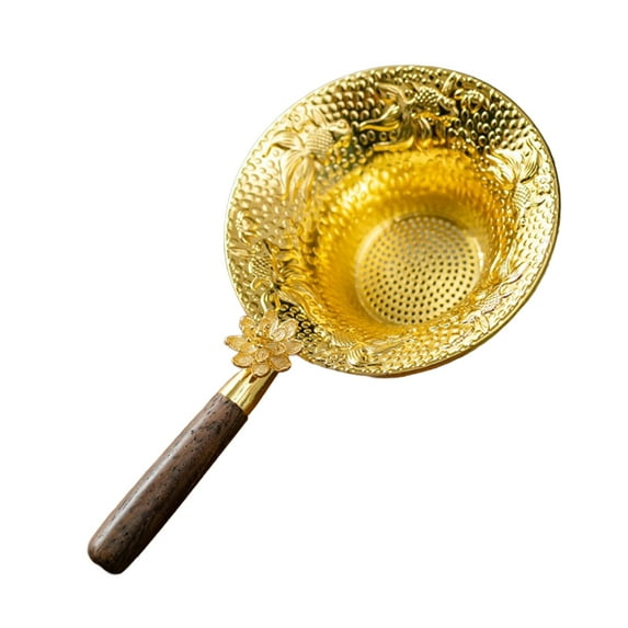 Shoreew Tea Infuser Fine Mesh Filter for Loose Leaf Tea Elegant Fish Design Reusable Tea Strainer for Cup And Teapot