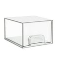 thumbnail image 1 of Shoreew Transparent Storage Box Stackable Cosmetic Organizer Drawer Large Capacity Stable Makeup Organizer Box Bathroom Counter Dresser Cabinets Vanity Container, 1 of 6