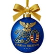 thumbnail image 1 of Shoreew United States 250th Anniversary Ornament 250th Anniversary Acrylic Christmas Ball Ornament Patriotic Christmas Tree Hanging Decor, 1 of 7