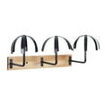 thumbnail image 1 of Shoreew Wall Mounted Wig Hanger Rack Wooden Storage Organizer Strong Load-bearing Simple Installation Wig Display Holder, 1 of 6