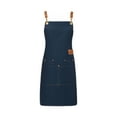 thumbnail image 1 of Shoreew Waterproof Kitchen Apron with Pockets for Men Women Cleaning Pinafore Waist Tie Shop Work Uniform BBQ Gift, 1 of 7
