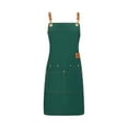 thumbnail image 1 of Shoreew Waterproof Kitchen Apron with Pockets for Men Women Cleaning Pinafore Waist Tie Shop Work Uniform BBQ Gift, 1 of 7