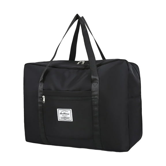 Shoreew Waterproof Travel Storage Bag Zipper Closure Large Capacity Multipurpose Luggage Bag with Reinforced Handle