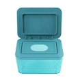 thumbnail image 1 of Shoreew Wipes Dispenser Storage Box Large Capacity Dustproof Moisture Prevention Transparent Design Bathroom Wipes Case Box, 1 of 7