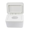 thumbnail image 1 of Shoreew Wipes Dispenser Storage Box Large Capacity Dustproof Moisture Prevention Transparent Design Bathroom Wipes Case Box, 1 of 7