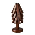 thumbnail image 1 of Shoreew Wooden Trivets for Hot Dishes 3/4Pcs Tree Shape Coasters Set with Stand Wooden Tripod Coaster Set Kitchen Table Decor Accessories, 1 of 7