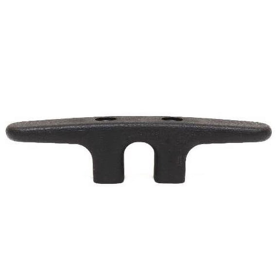 Shoreline Boat Deck Cleat SL52137 | Black Nylon 4 1/2 Inch