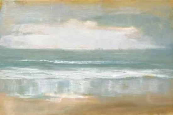 Shoreline Canvas Art - Caroline Gold (12 x 18)