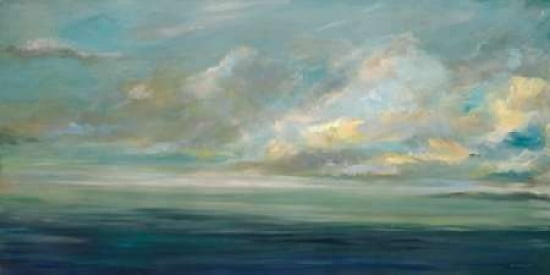 Shoreline Canvas Art - Karen Lorena Parker (10 x 20)