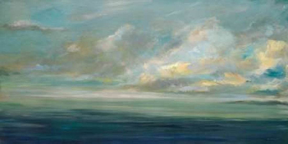 Shoreline Canvas Art - Karen Lorena Parker (24 x 48)