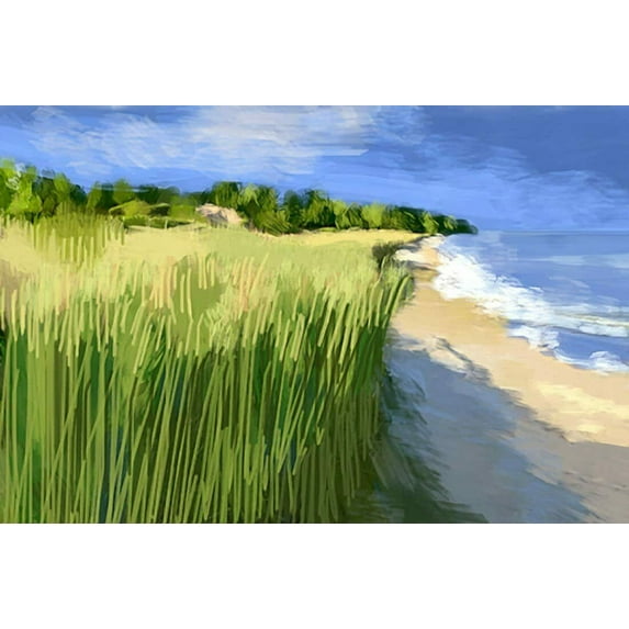 Shoreline I - CANVAS OR FINE PRINT WALL ART