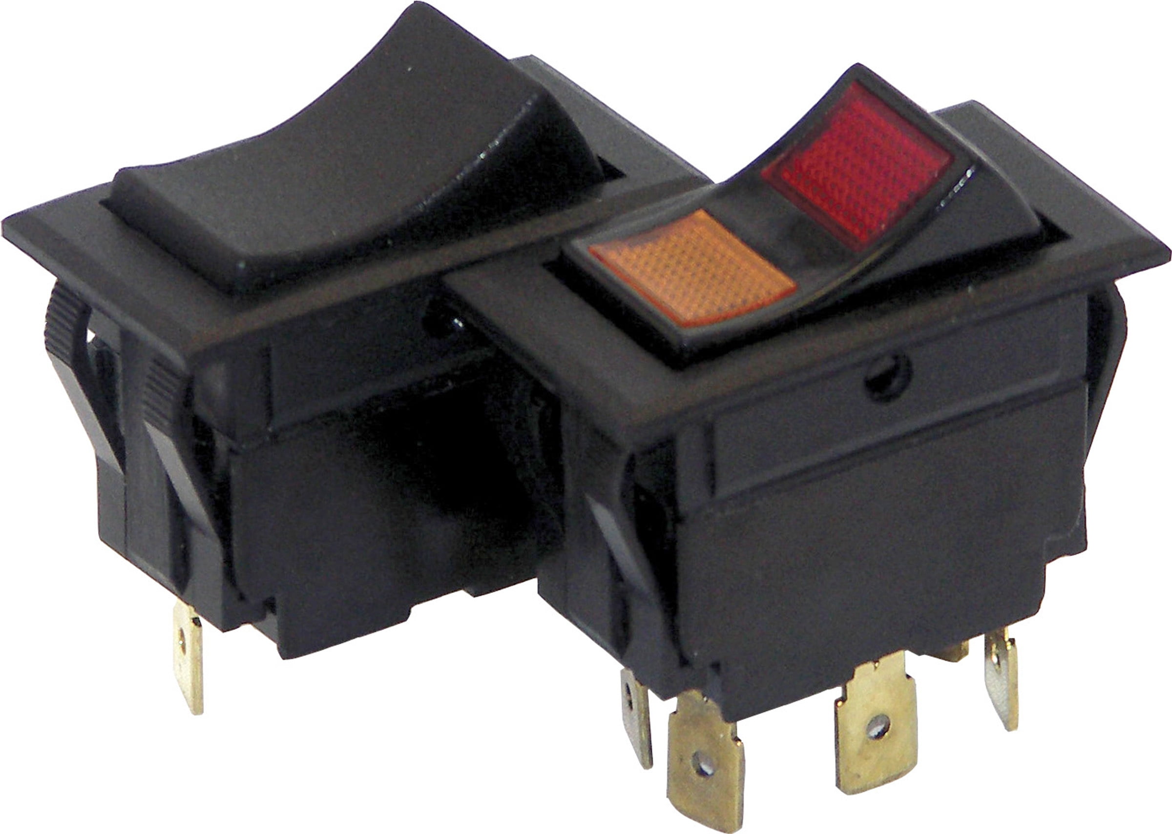Shoreline Marine 12-volt on/off/on Sealed Rocker Switch , Black