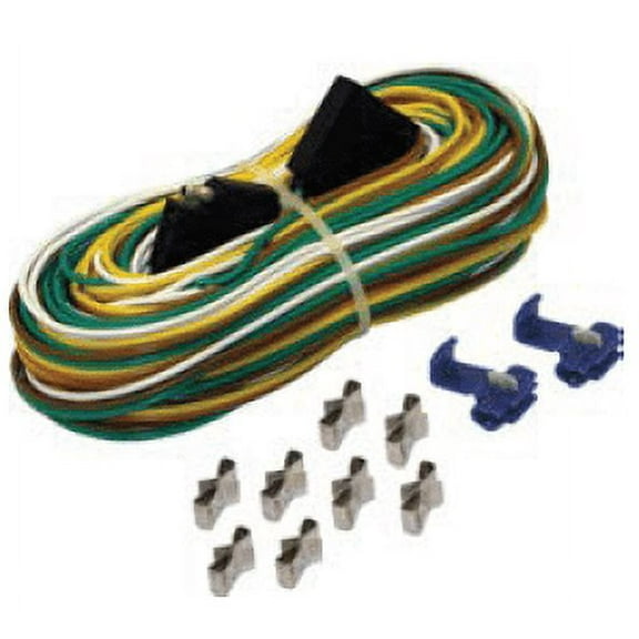 Shoreline Marine 4-Way Trailer Wiring Harness, 25ft