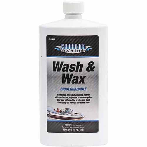 Shoreline Marine Boat Wash and Wax, 16 oz