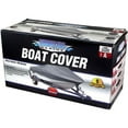 Shoreline Marine Deluxe Boat Cover, Gray